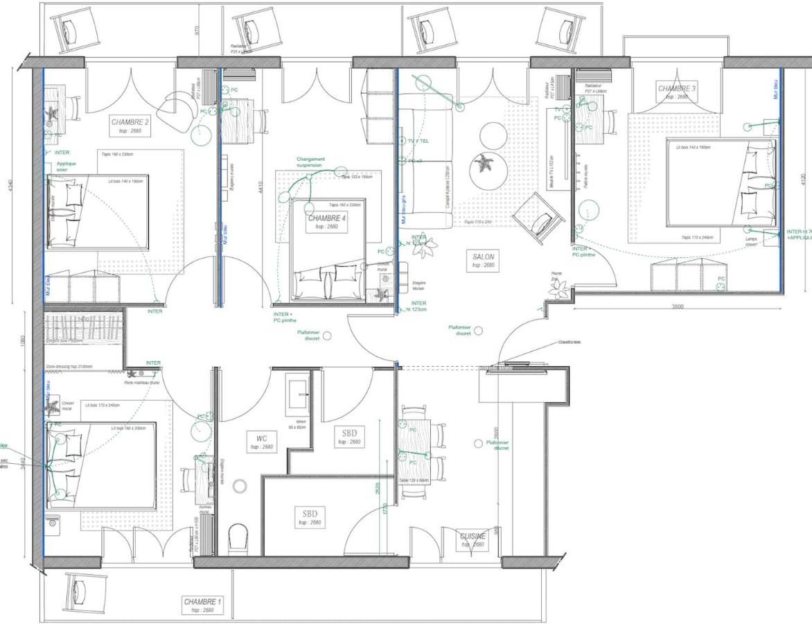Atlas - Appartement - Terrasse - Parking Gratuit Μονπελιέ Εξωτερικό φωτογραφία
